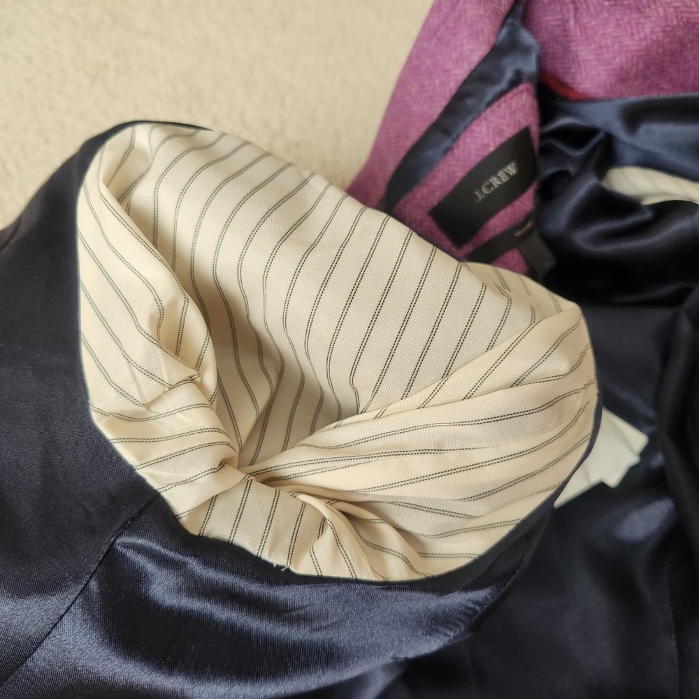 NWT Rare Wool Herringbone SUIT--Hacking Blazer and No. 2 Pencil Skirt - Picture 11 of 16